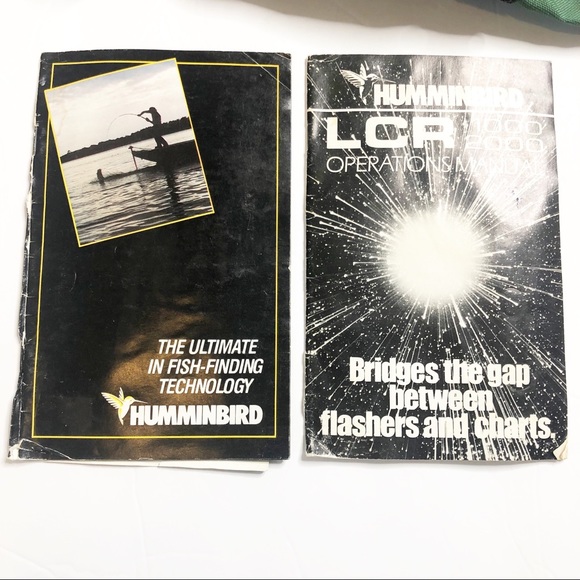 Humminbird LCR 2000 Fish Finder Head Only Bag Book - Picture 7 of 8